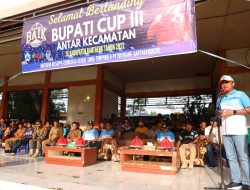 Digelar di Tiga Tempat, Ilham Azikin Harap Masyarakat Jalin Silaturahmi di Bupati Cup III